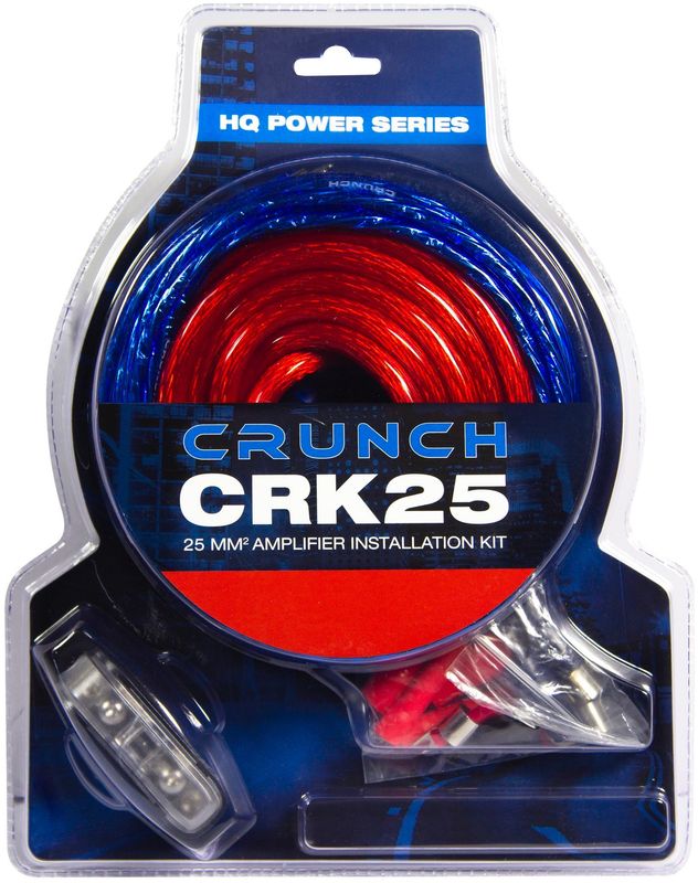 Crunch CRK25 25 qmm Verstärker Anschlusskit Kabelset