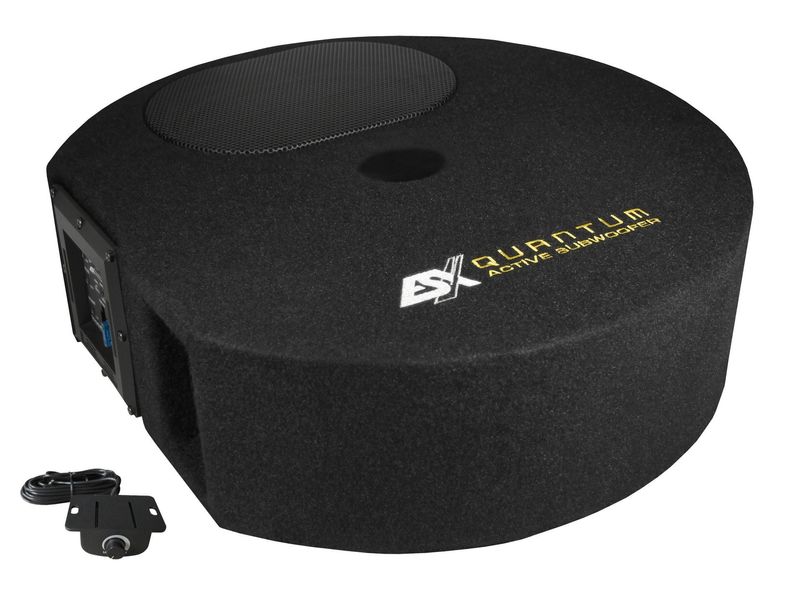 ESX QUANTUM Q300AV2 Reserverad Aktiv Subwoofer mit integriertem Verstärker