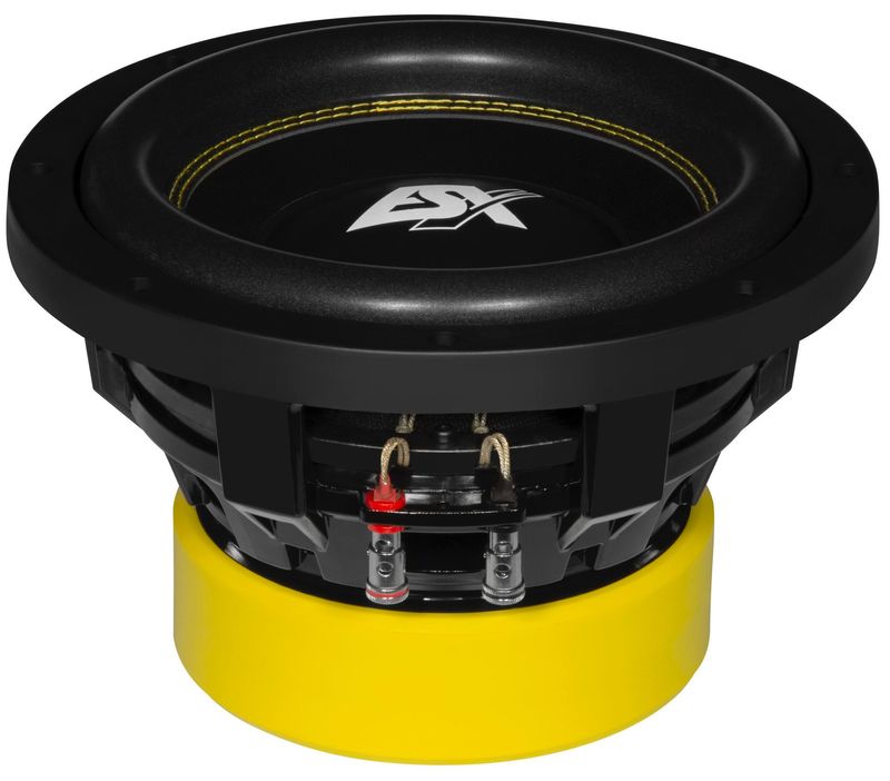 ESX QUANTUM QE1022 25 cm Subwoofer Doppelschwingspule 2 x 2 Ohm QE-1022  250 mm