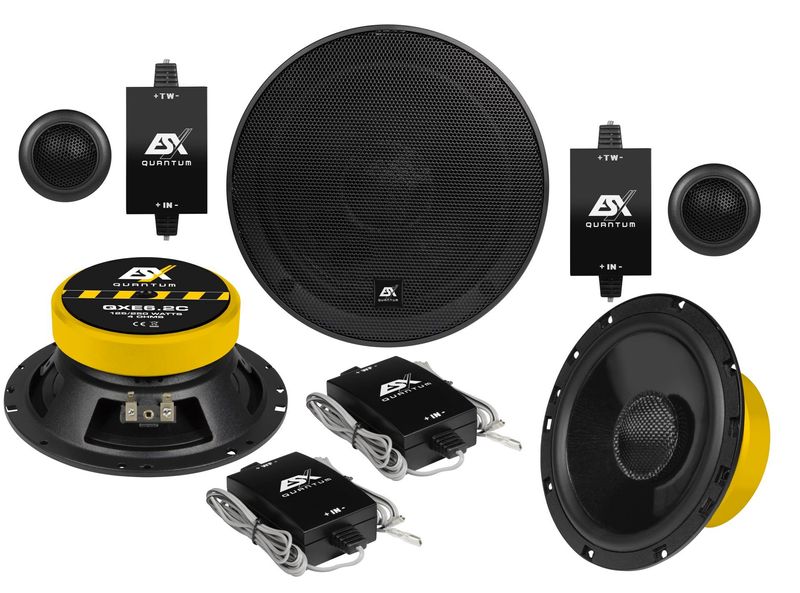 ESX QUANTUM QXE-6.2C 16,5 cm 2 Wege Komponenten System Lautsprecher QXE6.2C ESX QUANTUM QXE-6.2C 16,5 cm 2 Wege Komponenten System Lautsprecher QXE6.2C