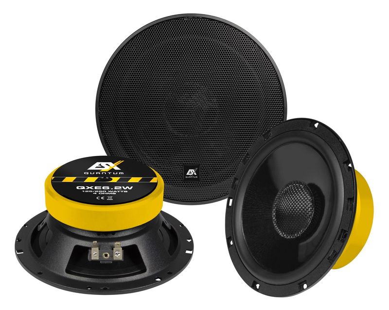 ESX QUANTUM QXE-6.2W 16,5 cm Tieftöner Kickbässe Woofer 165 mm QXE6.2W ESX QUANTUM QXE-6.2W 16,5 cm Tieftöner Kickbässe Woofer 165 mm QXE6.2W
