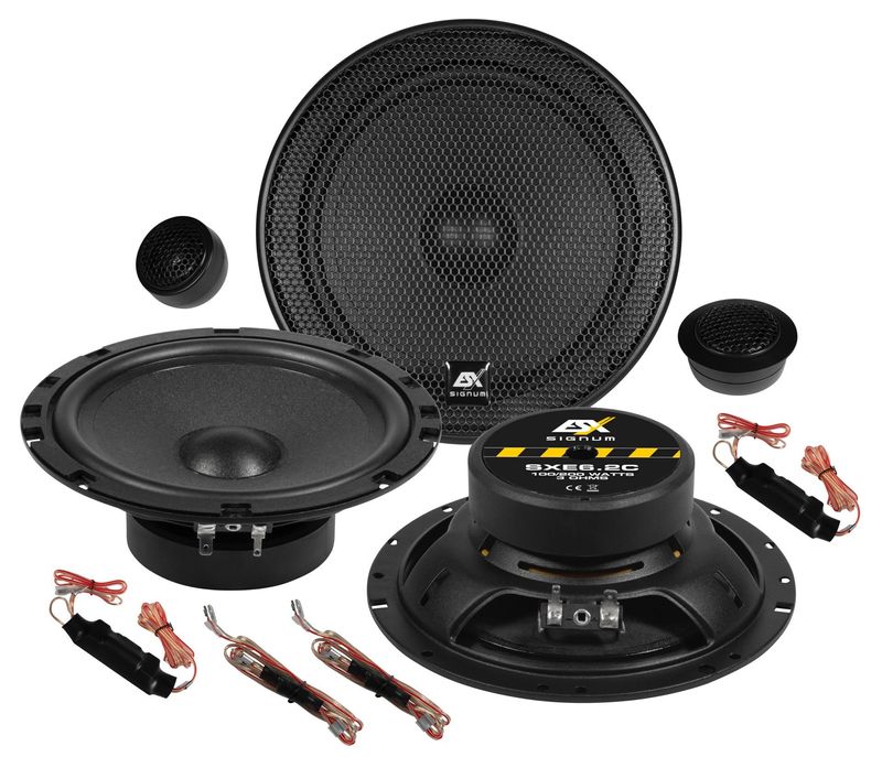 ESX SIGNUM SXE-6.2C 16,5 cm 2 Wege Komponenten System 165 mm Lautsprecher SXE6.2C ESX SIGNUM SXE-6.2C 16,5 cm 2 Wege Komponenten System 165 mm Lautsprecher SXE6.2C