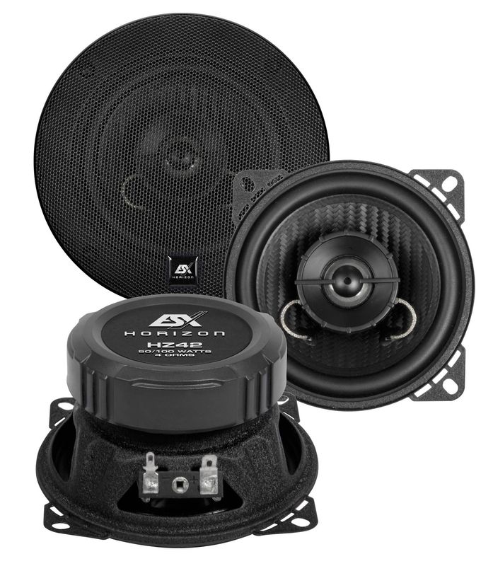 ESX HORIZON HZ-42 10 cm Koaxial Lautsprecher 100 mm HZ42 ESX HORIZON HZ-42 10 cm Koaxial Lautsprecher 100 mm HZ42