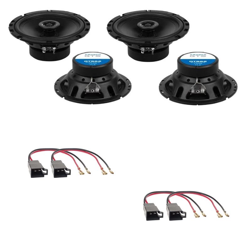 Crunch GTS62 Lautsprecher Einbauset für Golf 3 Vento Passat 35i vorne hinten Crunch GTS62 Lautsprecher Einbauset für Golf 3 Vento Passat 35i vorne hinten