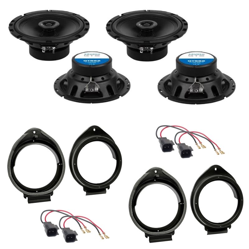 Crunch GTS62 Lautsprecher Einbauset für Opel Astra J Opel Mokka vorne hinten Crunch GTS62 Lautsprecher Einbauset für Opel Astra J Opel Mokka vorne hinten