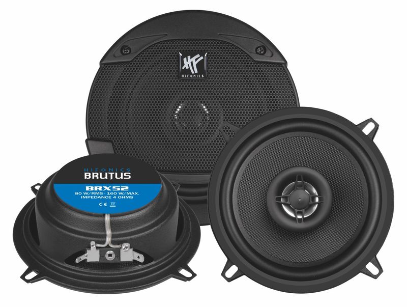 HIFONICS BRUTUS BRX52 13 cm Koaxial Lautsprecher 160 Watt max