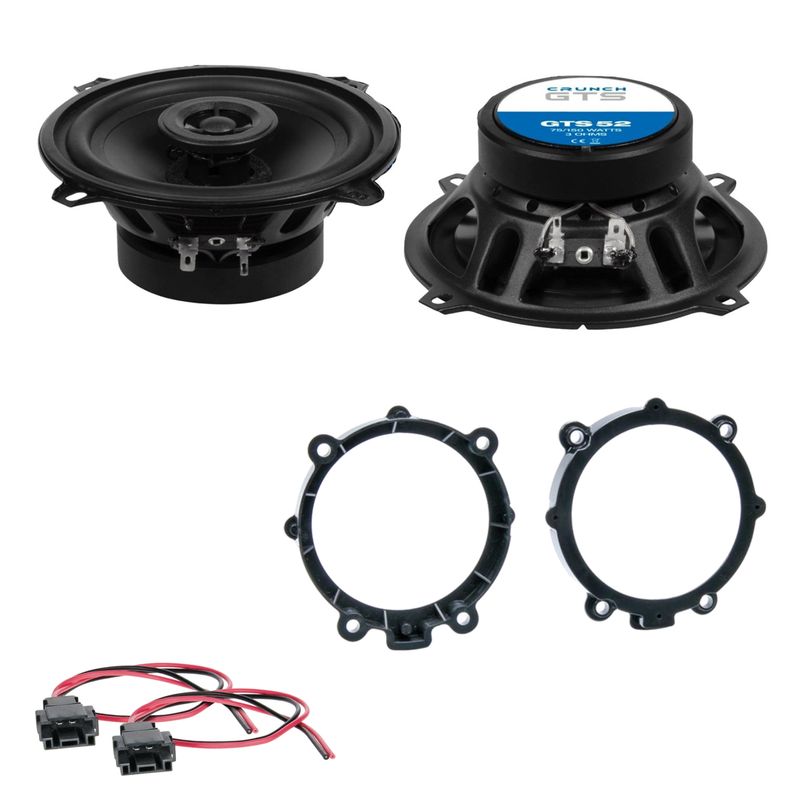 Crunch GTS52 Lautsprecher 13 cm 3 Ohm Einbauset für Mercedes Sprinter W906 vorne Crunch GTS52 Lautsprecher 13 cm 3 Ohm Einbauset für Mercedes Sprinter W906 vorne