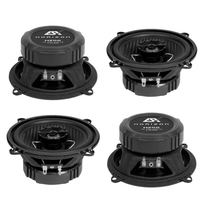 ESX HORIZON HZ-52 Lautsprecher 13 cm Einbauset für BMW 5er E39 vorne und hinten