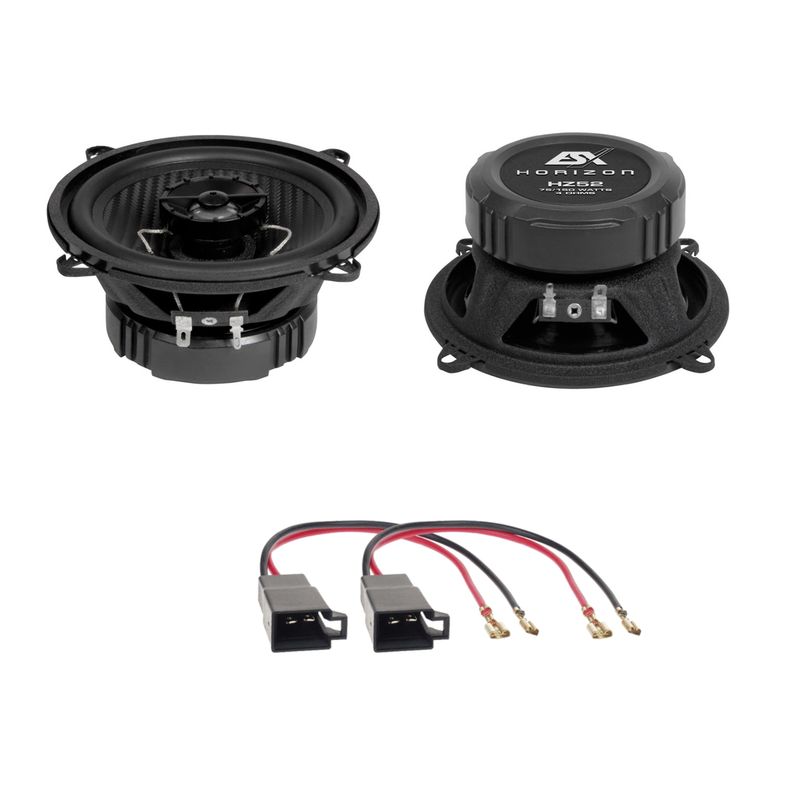 ESX HORIZON HZ-52 Lautsprecher 13 cm Koaxial Einbauset für Twingo Türen vorne ESX HORIZON HZ-52 Lautsprecher 13 cm Koaxial Einbauset für Twingo Türen vorne