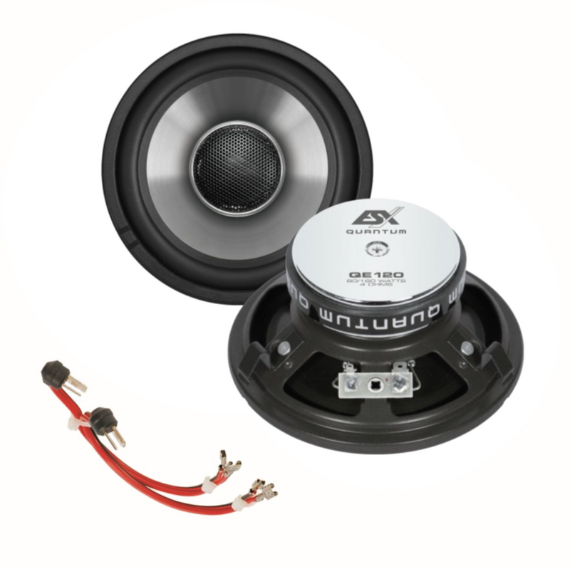 ESX QE120 12 cm 2 Wege Koaxial Lautsprecher für vorne W124 Limousine Coupé ESX QE120 12 cm 2 Wege Koaxial Lautsprecher für vorne W124 Limousine Coupé