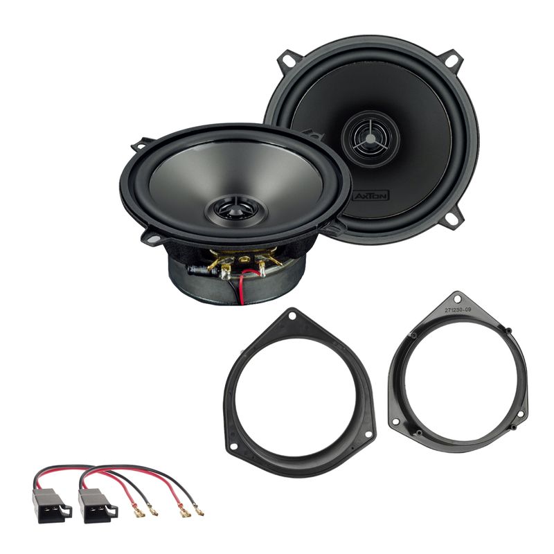 AXTON ATX130 Lautsprecher 4 Ohm Einbauset für Opel Astra G H Corsa C D hinten AXTON ATX130 Lautsprecher 4 Ohm Einbauset für Opel Astra G H Corsa C D hinten