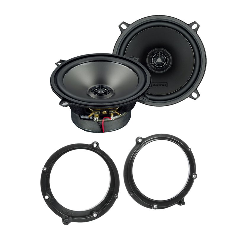 AXTON ATX130 Lautsprecher 13 cm Koaxial 4 Ohm Einbauset für Audi A4 B5 vorne AXTON ATX130 Lautsprecher 13 cm Koaxial 4 Ohm Einbauset für Audi A4 B5 vorne