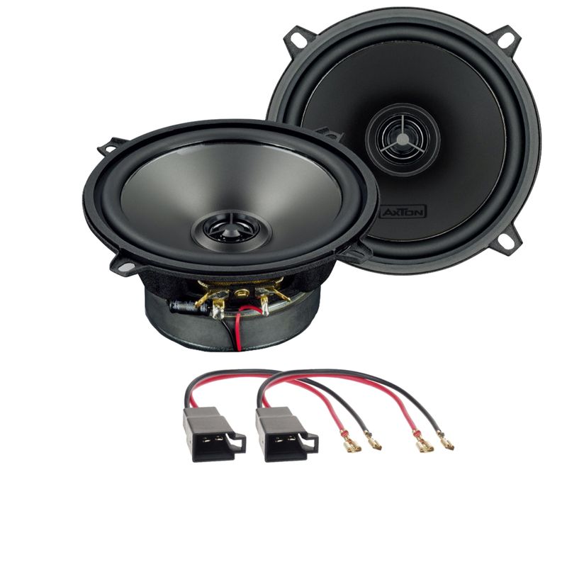 AXTON ATX130 Lautsprecher 13 cm Koaxial 4 Ohm Einbauset für Golf 1 Cabrio vorne AXTON ATX130 Lautsprecher 13 cm Koaxial 4 Ohm Einbauset für Golf 1 Cabrio vorne