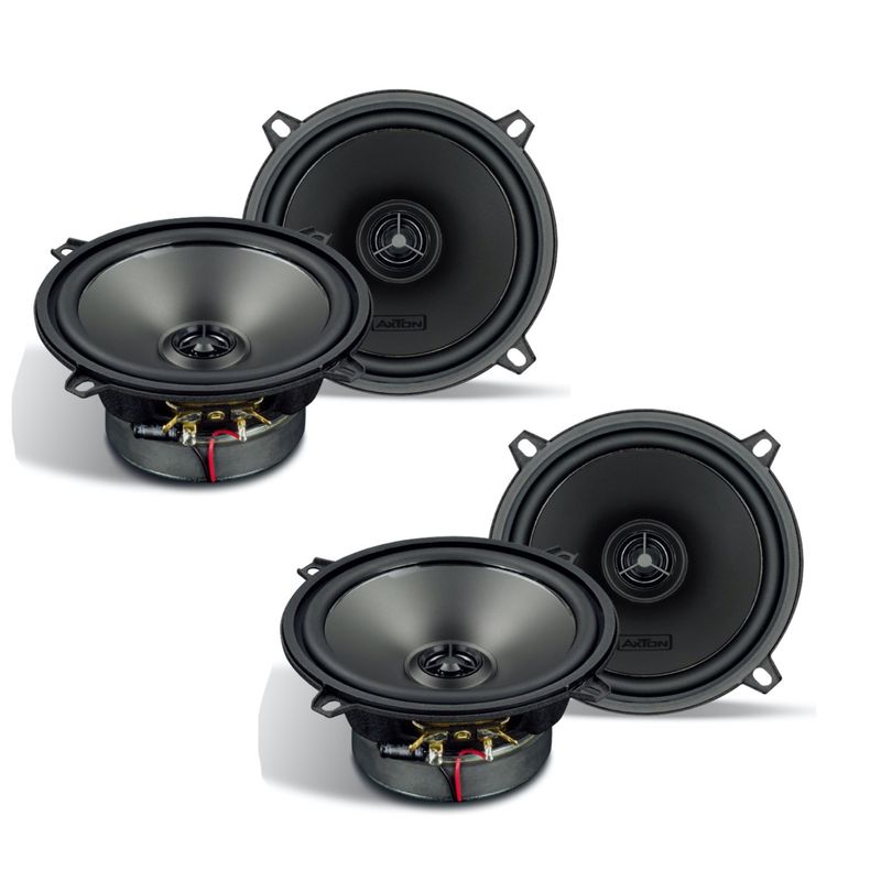 AXTON ATX130 Lautsprecher Koaxial Einbauset für BMW 5er E39 vorne und hinten