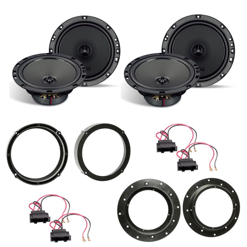 Axton ATX165 Koaxial Lautsprecher Einbauset für Jetta Tiguan Touran vorne hinten Axton ATX165 Koaxial Lautsprecher Einbauset für Jetta Tiguan Touran vorne hinten