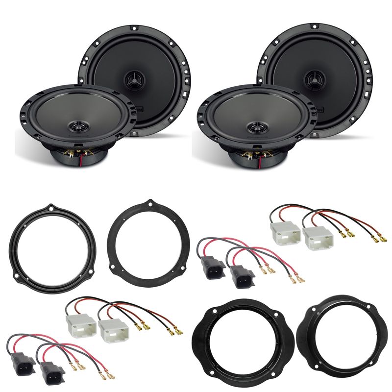 Axton ATX165 Lautsprecher Einbauset für Ford Focus 2 C-Max Kuga vorne hinten Axton ATX165 Lautsprecher Einbauset für Ford Focus 2 C-Max Kuga vorne hinten
