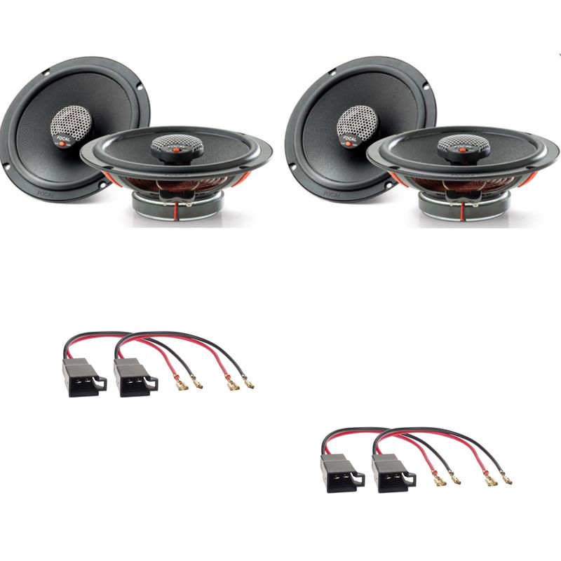 Focal ICU165 Lautsprecher Einbauset für Golf 3 Vento Passat 35i vorne hinten Focal ICU165 Lautsprecher Einbauset für Golf 3 Vento Passat 35i vorne hinten
