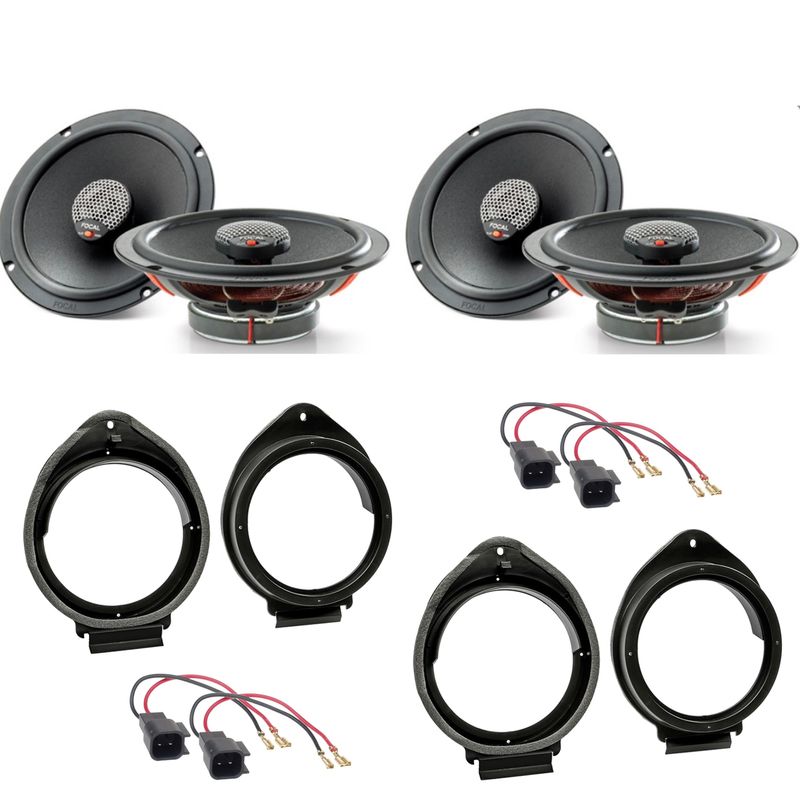 Focal ICU165 Lautsprecher Einbauset für Opel Astra J Opel Mokka vorne hinten Focal ICU165 Lautsprecher Einbauset für Opel Astra J Opel Mokka vorne hinten