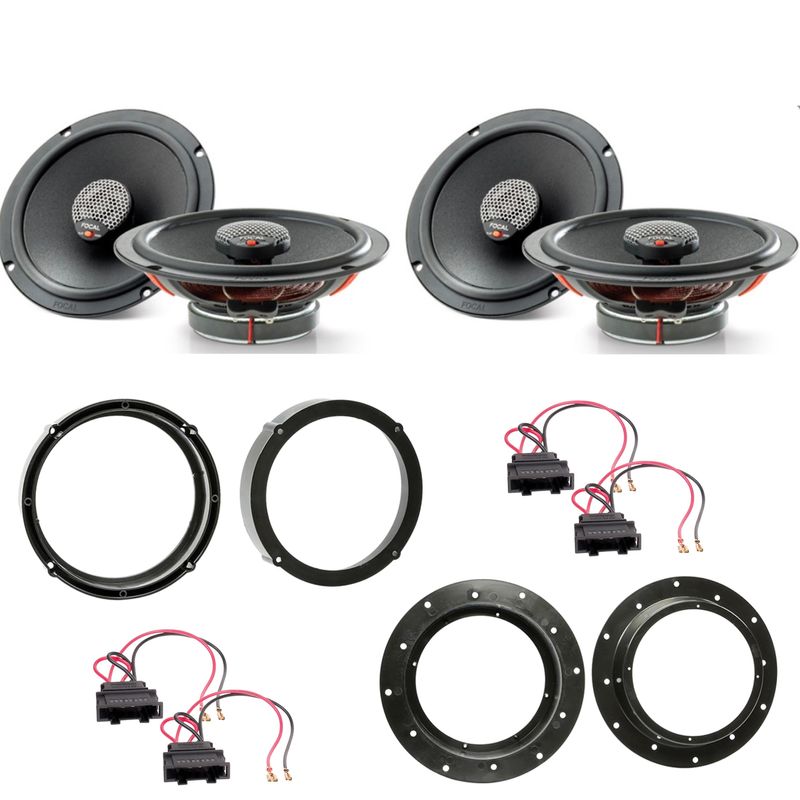 Focal ICU165 Koaxial Lautsprecher Einbauset für Jetta Tiguan Touran vorne hinten Focal ICU165 Koaxial Lautsprecher Einbauset für Jetta Tiguan Touran vorne hinten