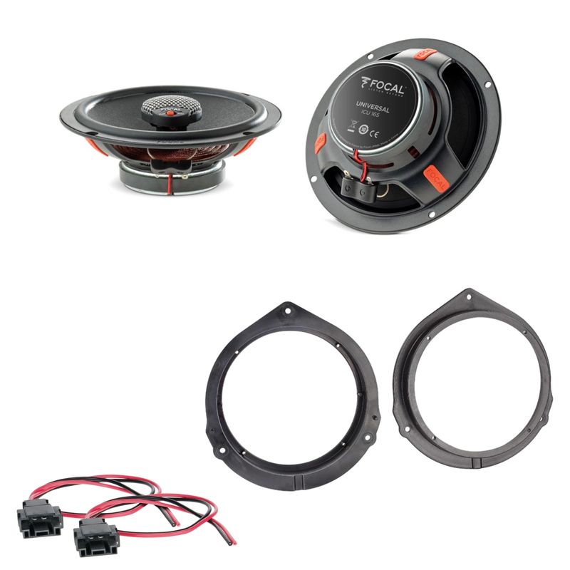Focal ICU165 Koaxial Lautsprecher 2-Wege Einbauset vorne Vito V-Klasse W447 Focal ICU165 Koaxial Lautsprecher 2-Wege Einbauset vorne Vito V-Klasse W447