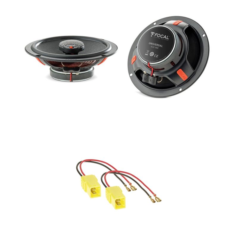 Focal ICU165 Koaxial Lautsprecher Einbauset für Ducato Jumper Boxer Typ 244 Focal ICU165 Koaxial Lautsprecher Einbauset für Ducato Jumper Boxer Typ 244