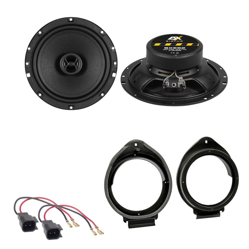 ESX SIGNUM SXE-62 Koaxial Lautsprecher Einbauset für Opel Astra J Opel Mokka ESX SIGNUM SXE-62 Koaxial Lautsprecher Einbauset für Opel Astra J Opel Mokka