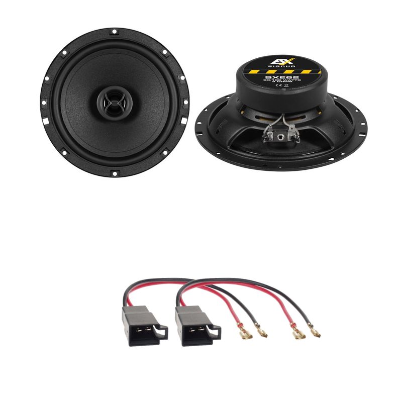 ESX SIGNUM SXE-62 Koaxial Lautsprecher Einbauset für Golf 3 Vento Passat 35i ESX SIGNUM SXE-62 Koaxial Lautsprecher Einbauset für Golf 3 Vento Passat 35i