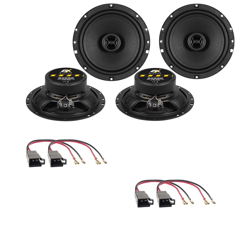 ESX SIGNUM SXE-62 2-Wege Einbauset für Golf 3 Vento Passat 35i vorne hinten ESX SIGNUM SXE-62 2-Wege Einbauset für Golf 3 Vento Passat 35i vorne hinten