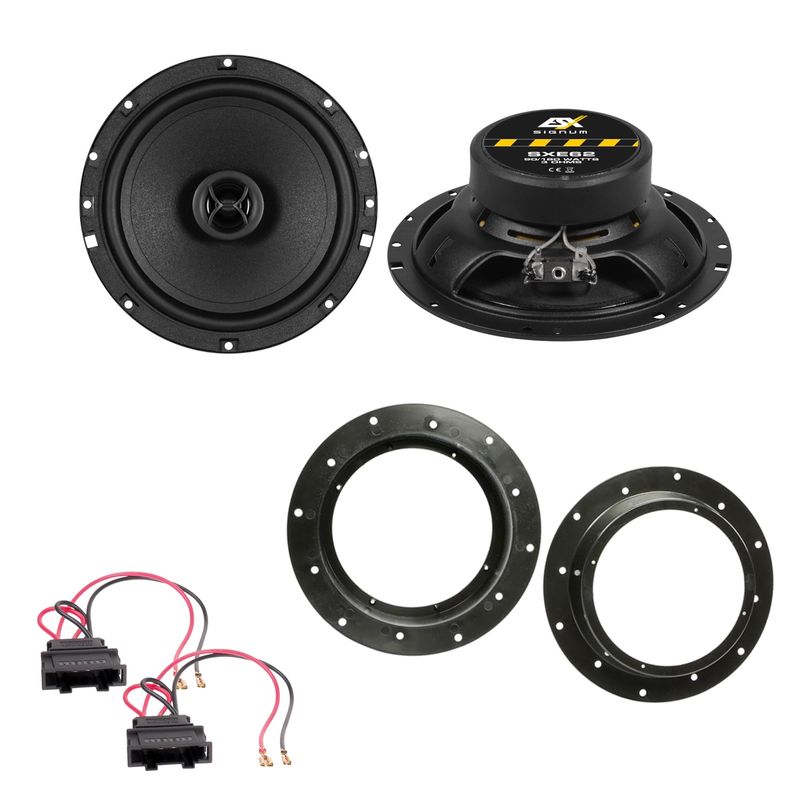ESX SIGNUM SXE-62 Koaxial Lautsprecher Einbauset für Tiguan Touran Touareg T5 ESX SIGNUM SXE-62 Koaxial Lautsprecher Einbauset für Tiguan Touran Touareg T5