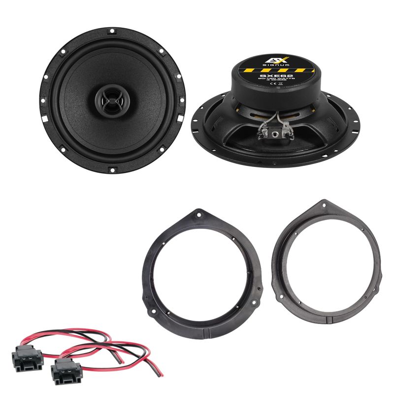 ESX SIGNUM SXE-62 Koaxial Lautsprecher Einbauset vorne Vito V-Klasse W447 ESX SIGNUM SXE-62 Koaxial Lautsprecher Einbauset vorne Vito V-Klasse W447
