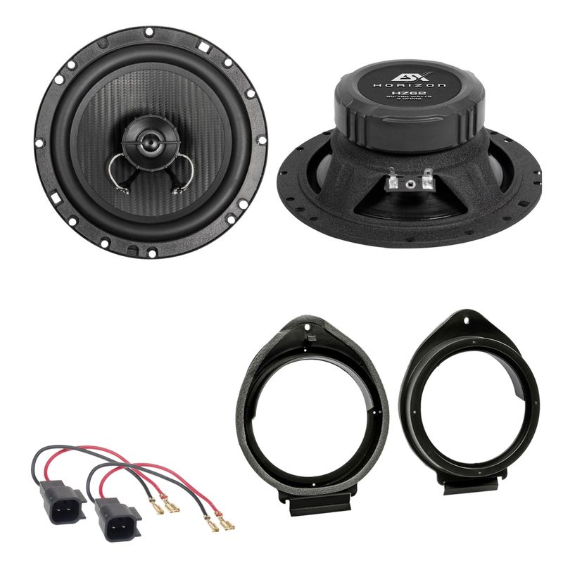 ESX HORIZON HZ-62 Koaxial Lautsprecher Einbauset für Opel Astra J Opel Mokka ESX HORIZON HZ-62 Koaxial Lautsprecher Einbauset für Opel Astra J Opel Mokka