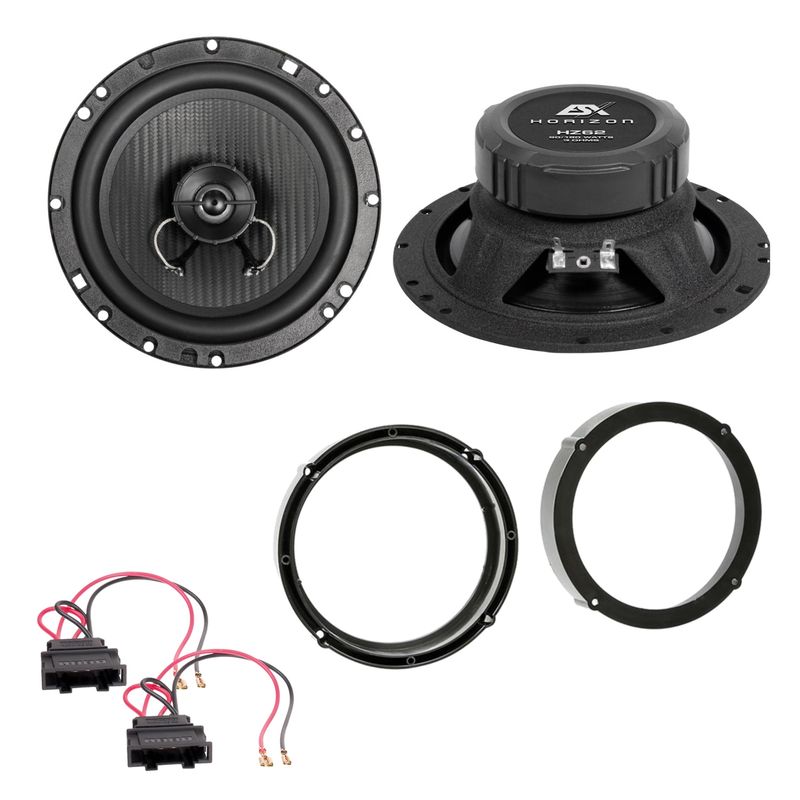 ESX HORIZON HZ-62 Lautsprecher Einbauset für Fabia 5J Octavia 1U 5E Roomster ESX HORIZON HZ-62 Lautsprecher Einbauset für Fabia 5J Octavia 1U 5E Roomster