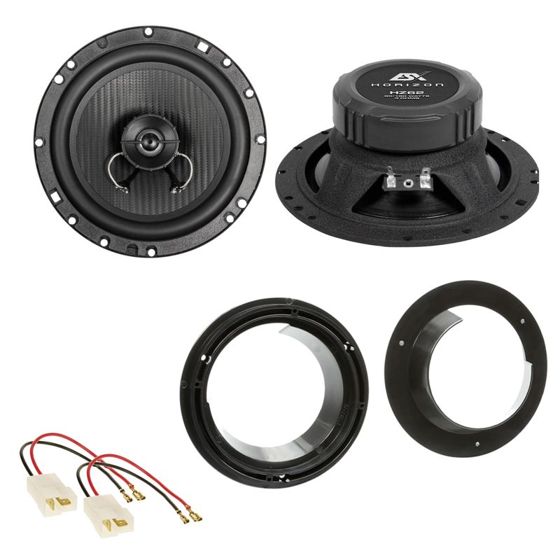 ESX HORIZON HZ-62 Lautsprecher Einbauset für Suzuki Grand Vitara SX4 Swift