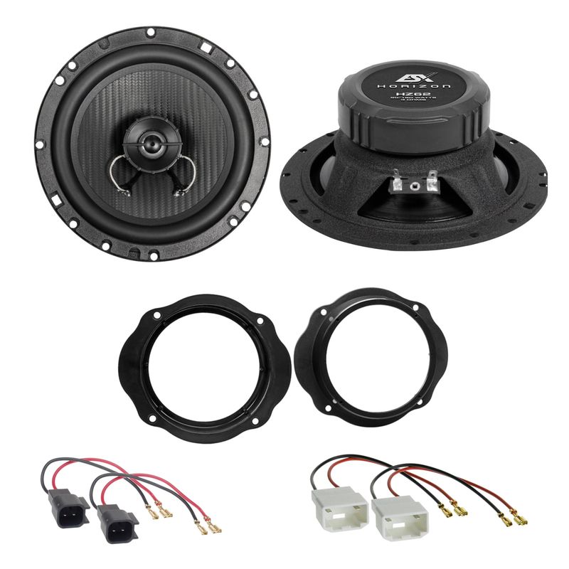 ESX HORIZON HZ-62 Koaxial Lautsprecher Einbauset für Ford Focus 2 C-Max Kuga ESX HORIZON HZ-62 Koaxial Lautsprecher Einbauset für Ford Focus 2 C-Max Kuga
