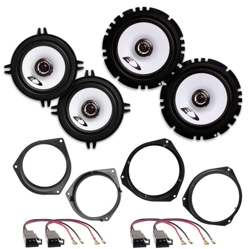 ALPINE SXE Lautsprecher Einbauset für Opel Astra H Corsa D vorne und hinten ALPINE SXE Lautsprecher Einbauset für Opel Astra H Corsa D vorne und hinten