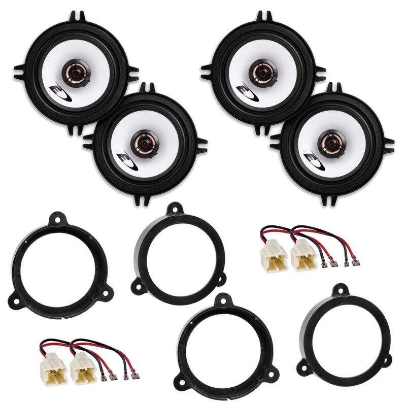 ALPINE SXE-1325S Lautsprecher Einbauset für Renault Megane 3 vorne und hinten ALPINE SXE-1325S Lautsprecher Einbauset für Renault Megane 3 vorne und hinten
