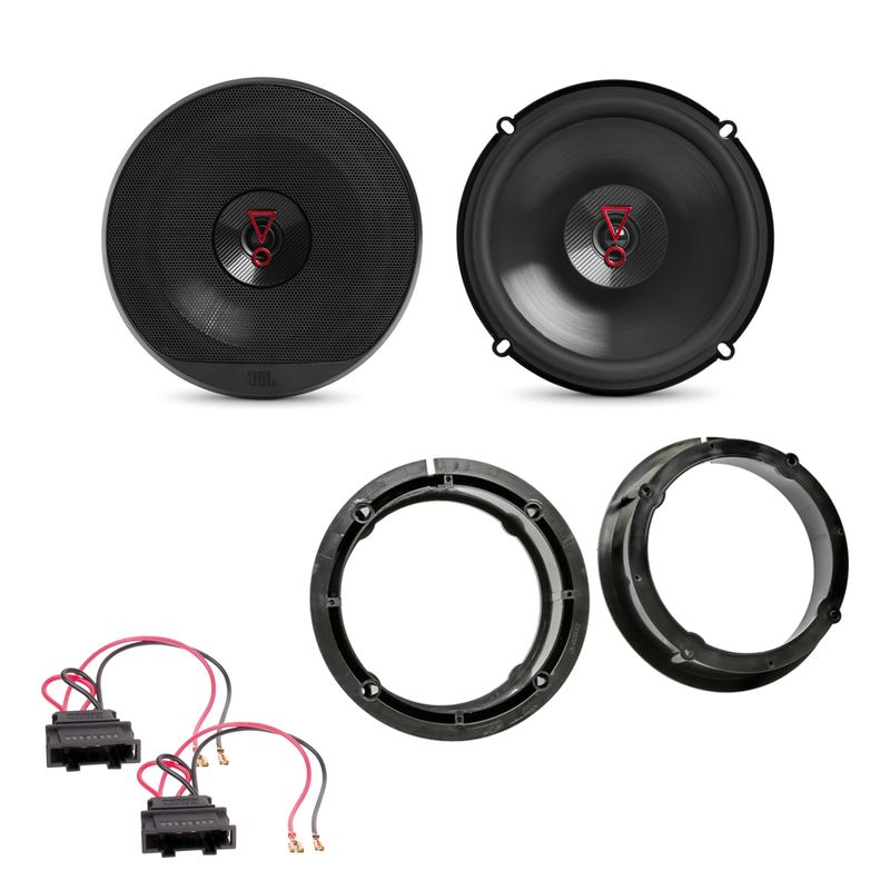 JBL Stage3 627 Koaxial 2-Wege Lautsprecher Einbauset für Golf 4 Golf 5 Bora JBL Stage3 627 Koaxial 2-Wege Lautsprecher Einbauset für Golf 4 Golf 5 Bora