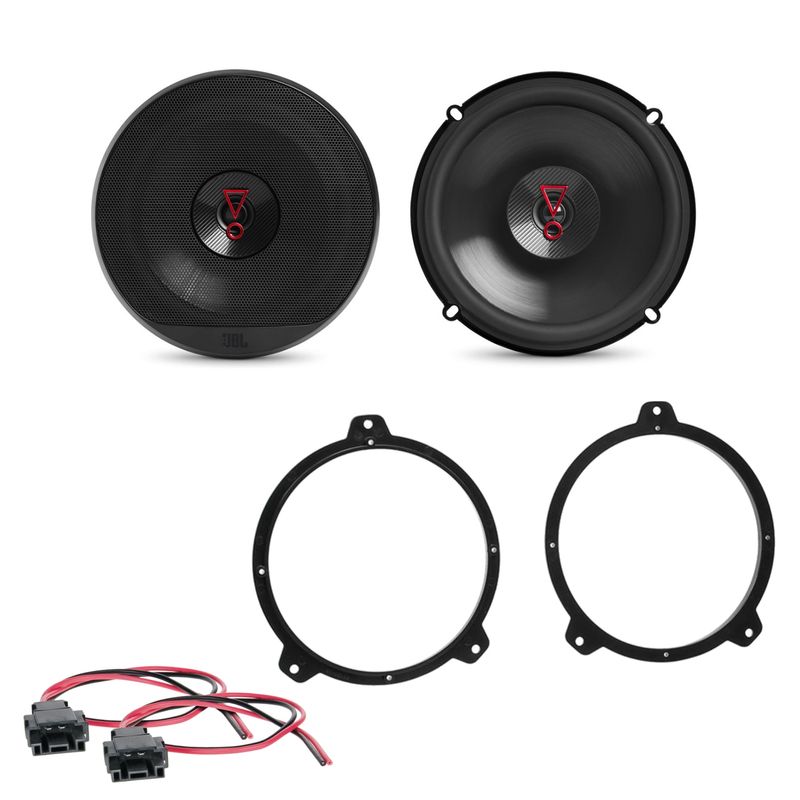JBL Stage3 627 Koaxial Lautsprecher Einbauset für E46 Limousine Coupé Touring