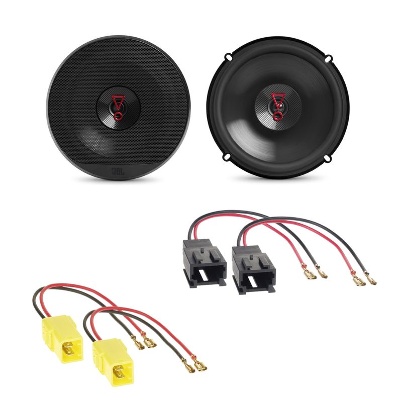 JBL Stage3 627 2-Wege Lautsprecher Einbauset für Citroen Xsara Evasion Berlingo
