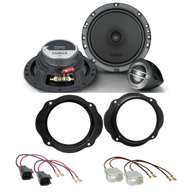 Axton ATC165 2-Wege Lautsprecher Einbauset für Ford Focus 2 C-Max Kuga vorne Axton ATC165 2-Wege Lautsprecher Einbauset für Ford Focus 2 C-Max Kuga vorne