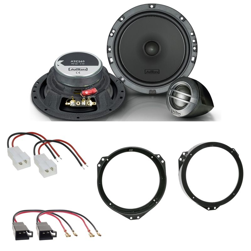 Axton ATC165 2-Wege System Lautsprecher Einbauset für Ducato Jumper Boxer vorne Axton ATC165 2-Wege System Lautsprecher Einbauset für Ducato Jumper Boxer vorne