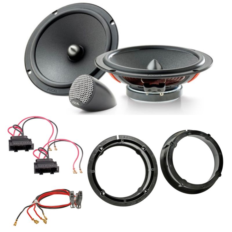 Focal ISU165 2-Wege System Lautsprecher Einbauset für Passat 3B 3BG Beetle vorne Focal ISU165 2-Wege System Lautsprecher Einbauset für Passat 3B 3BG Beetle vorne