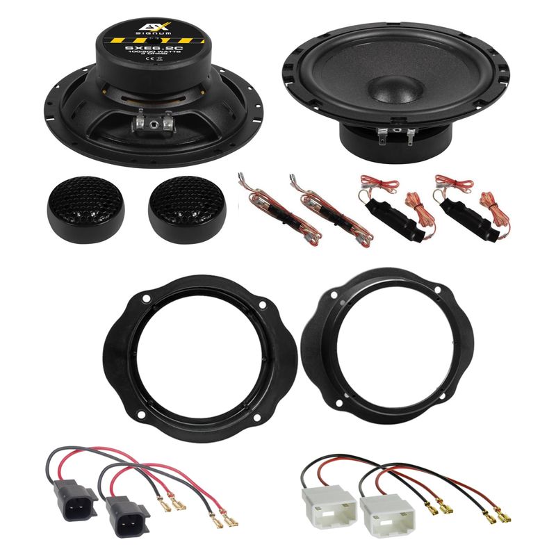 ESX SIGNUM SXE-6.2C Lautsprecher Einbauset für Ford Focus 2 C-Max Kuga vorne ESX SIGNUM SXE-6.2C Lautsprecher Einbauset für Ford Focus 2 C-Max Kuga vorne