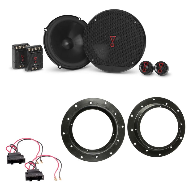 JBL Stage3 607C 2-Wege Einbauset für Golf 5 Jetta Sharan Tiguan Touareg vorne JBL Stage3 607C 2-Wege Einbauset für Golf 5 Jetta Sharan Tiguan Touareg vorne