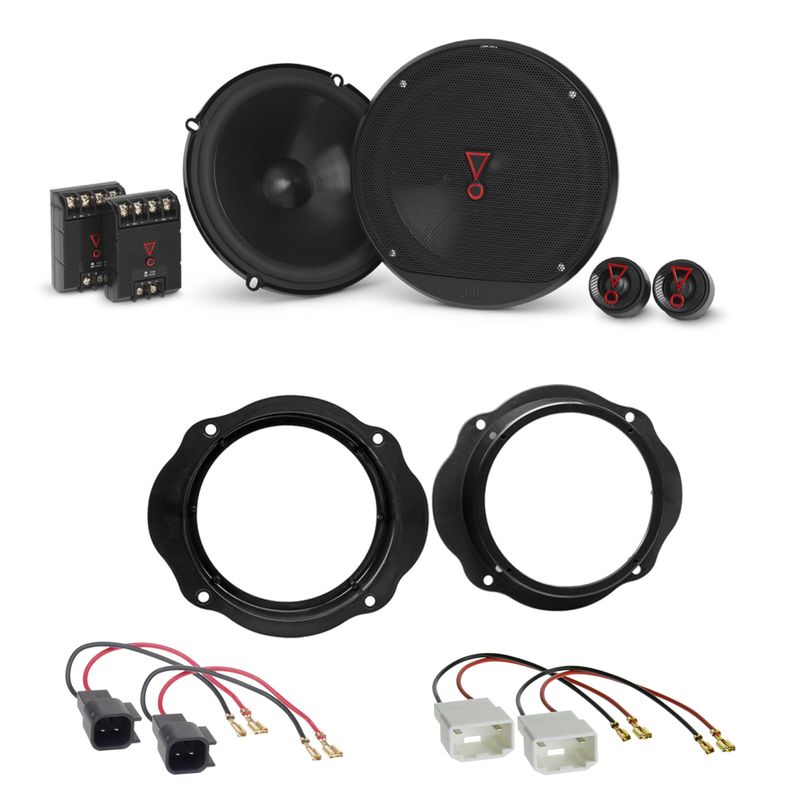 JBL Stage3 607C 2-Wege Lautsprecher Einbauset für Ford Focus 2 C-Max Kuga vorne JBL Stage3 607C 2-Wege Lautsprecher Einbauset für Ford Focus 2 C-Max Kuga vorne