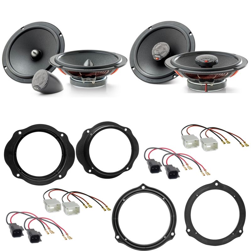Focal ISU165 ICU165 2-Wege Lautsprecher Einbauset für Ford Focus 2 C-Max Kuga Focal ISU165 ICU165 2-Wege Lautsprecher Einbauset für Ford Focus 2 C-Max Kuga
