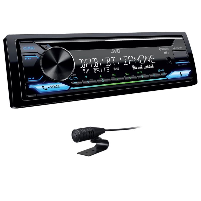JVC KD-DB912BT USB CD MP3 FLAC Autoradio Bluetooth Digitalradio DAB+