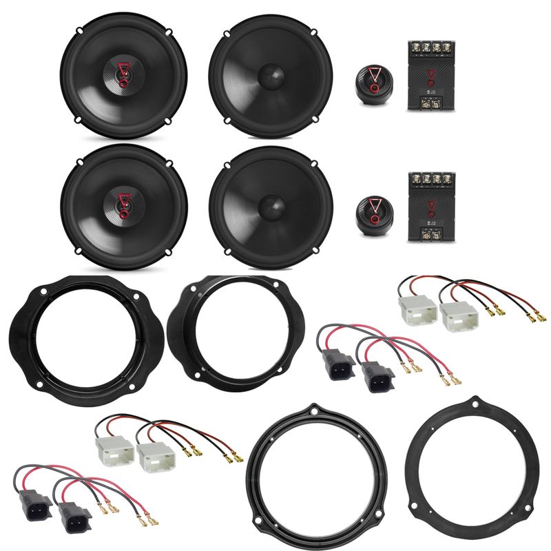 JBL Stage3 607C Stage3 627 Lautsprecher Einbauset für Ford Focus 2 C-Max Kuga JBL Stage3 607C Stage3 627 Lautsprecher Einbauset für Ford Focus 2 C-Max Kuga