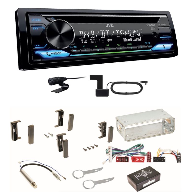 JVC KD-DB912BT Digitalradio Bluetooth Einbauset für Audi A3 8L JVC KD-DB912BT Digitalradio Bluetooth Einbauset für Audi A3 8L