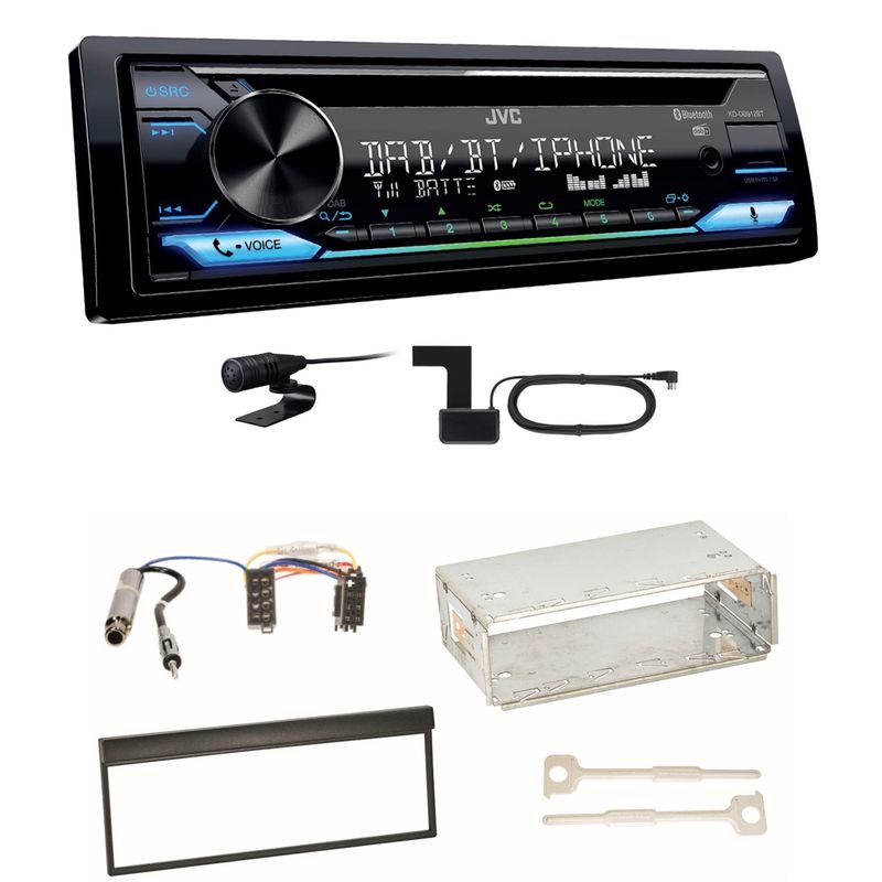 JVC KD-DB912BT Digitalradio Bluetooth Einbauset für Skoda Fabia 6Y JVC KD-DB912BT Digitalradio Bluetooth Einbauset für Skoda Fabia 6Y